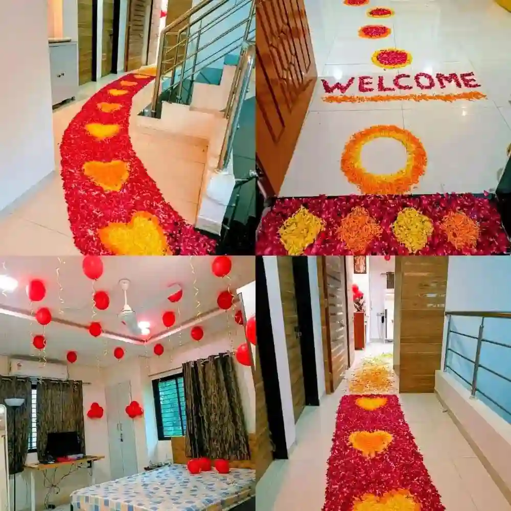 balloon decoration Grand Entry Welcome Baby Decoration